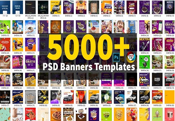 5000 Adobe Photoshop Template