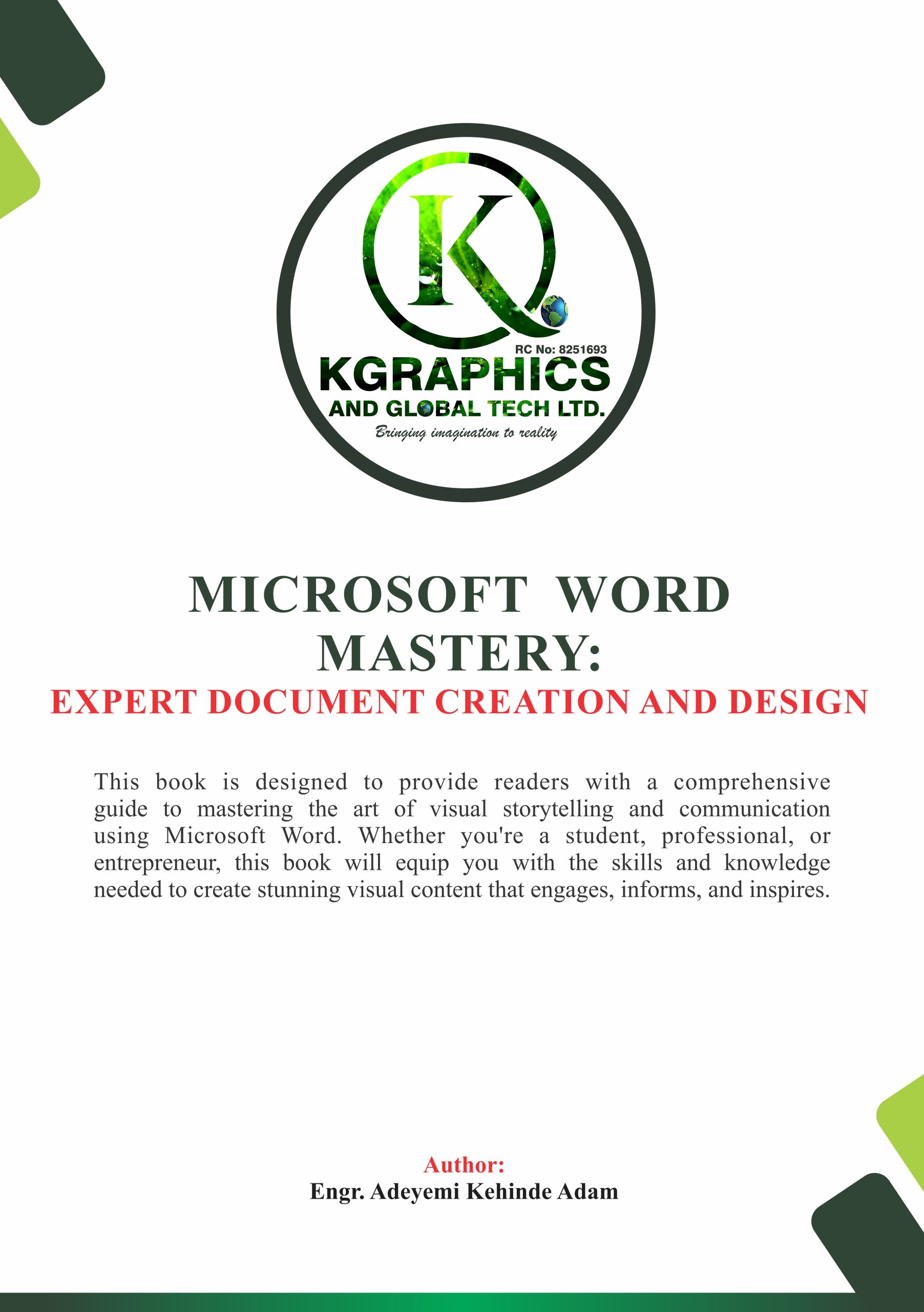 MICROSOFT WORD MASTERY: EXPERT DOCUMENT CREATION AND DESIGN